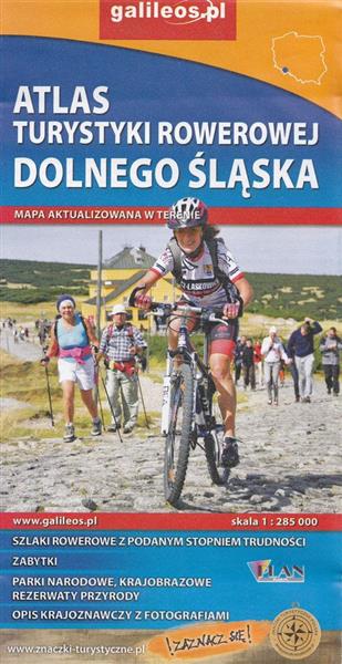 ATLAS TURYSTYKI ROWEROWEJ DOLNEGO ŚLĄSKA, 1:285 00