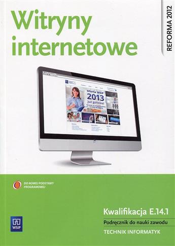 Witryny internetowe. Podręcznik do nauki zawodu