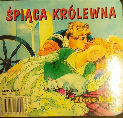 ŚPIĄCA KRÓEWNA ZŁOTE BAJKI