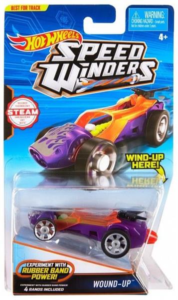 HOT WHEELS AUTONAKRĘCIAKI SAMOCHODZIKI - WOUND-UP