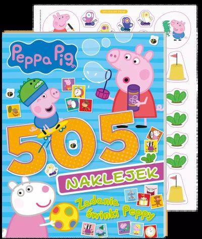 PEPPA PIG. 505 NAKLEJEK 4. ZADANIA ŚWINKI PEPPY