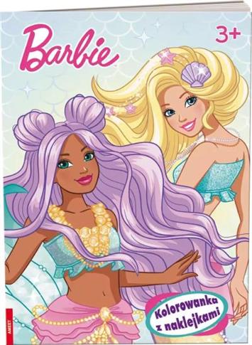 Barbie. Dreamtopia. Kolorowanka z naklejkami