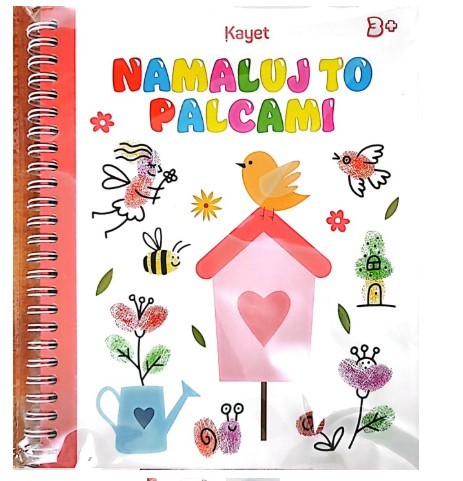 NAMALUJ TO PALCAMI KAYET KSIĄŻECZKA KOLOROWANKA