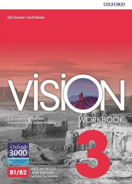 VISION 3. ZESZYT ĆWICZEŃ + ONLINE PRACTICE