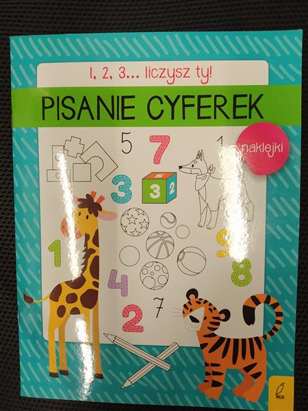 1,2,3....LICZYSZ TY! PISANIE CYFEREK