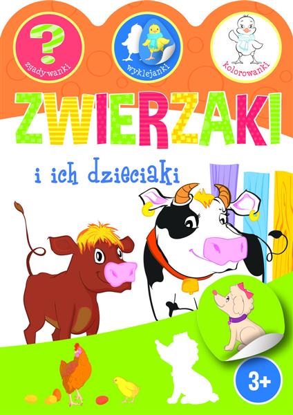 ZWIERZAKI I ICH DZIECIAKI. ZGADYWANKI, WYKLEJANKI,