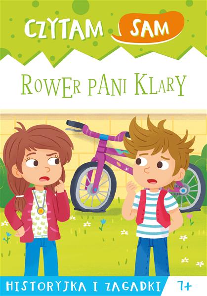 CZYTAM SAM. ROWER PANI KLARY. HISTORYJKA I ZAGADKI