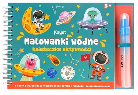 KOLOROWANKA WODNA MALOWANIE WODĄ Z PISAKIEM