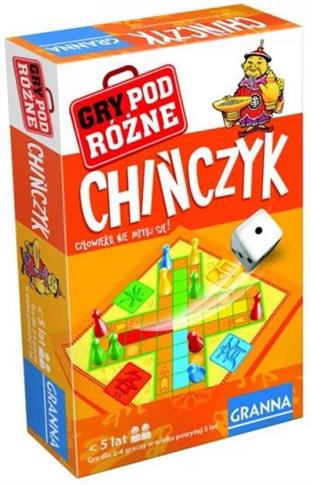 Granna, gra logiczna Chińczyk, wersja podróżna