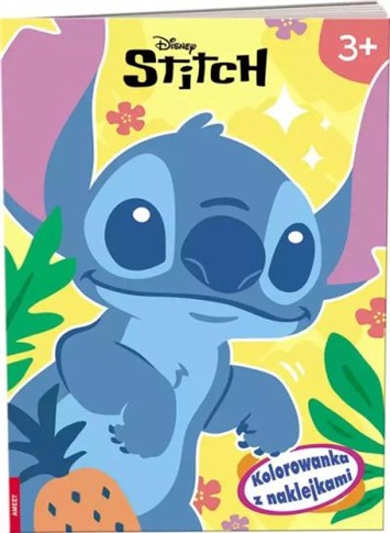 DISNEY STICH. KOLOROWANKA Z NAKLEJKAMI