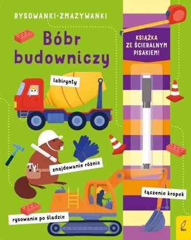 RYSOWANKI-ZMYWANKI BÓBR BUDOWNICZY