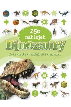 DINOZAURY. 250 NAKLEJEK