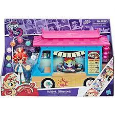 MY LITTLE PONY EQ MINIS SUSHI TRUCK I SUNSET SHIMM