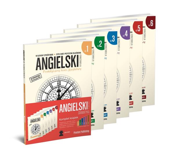 PAKIET. ANGIELSKI W TŁUMACZENIACH. GRAMATYKA. TOMY