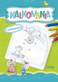KALKOMANIA Z NAKLEJKAMI. MISIEKALKOMANIA Z NAKLEJK
