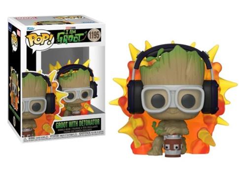 Funko POP, Figurka Marvel: IAG Groot w/ detonator