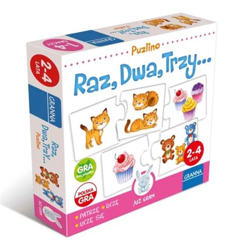 RAZ, DWA, TRZY, GRA PLANSZOWA, GRANNA