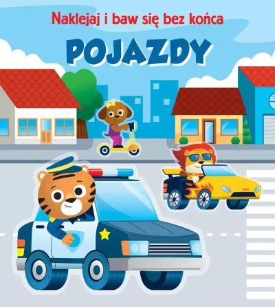 POJAZDY. NAKLEJAJ I BAW SIĘ BEZ KOŃCA