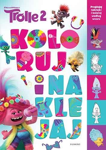 TROLLE. KOLORUJ I NAKLEJAJ
