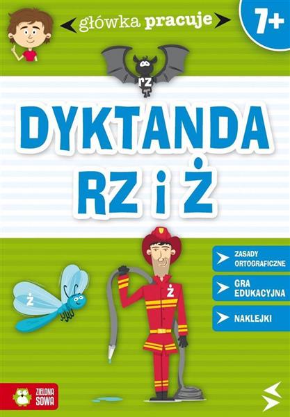 GŁÓWKA PRACUJE DYKTANDA RZ I Ż 9788378957720 (C)