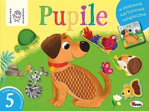 PUPILE. BOX Z PUZZLAMI SENSORYCZNYMI. DOTYKAM