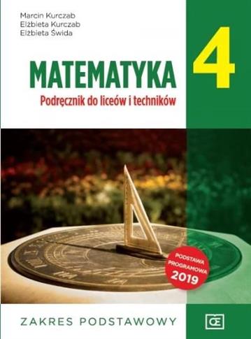 Matematyka 4. Liceum i technikum klasa 4