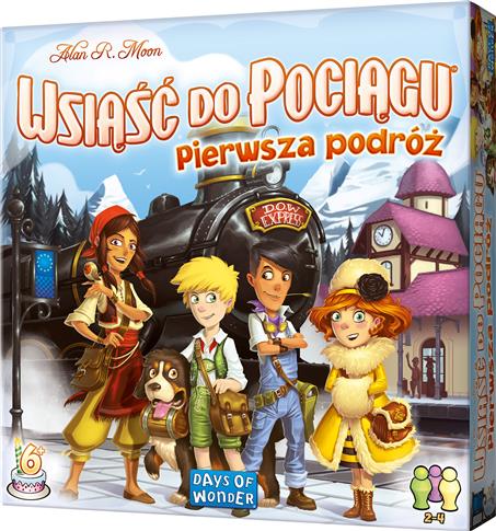Rebel, gra planszowa Wsiąść do Pociągu: Pierwsza