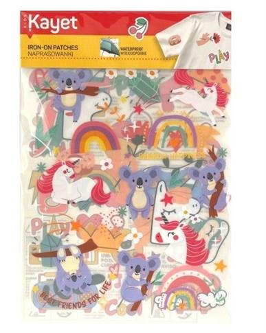 NAPRASOWANKI DLA DZIECI 50 SZT. JEDNOROŻCE KOALA