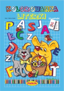 Kolorowanka literki