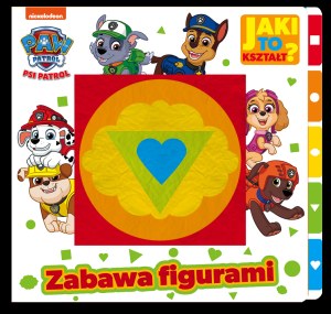 Zabawa figurami. Jaki to kształt? Psi Patrol
