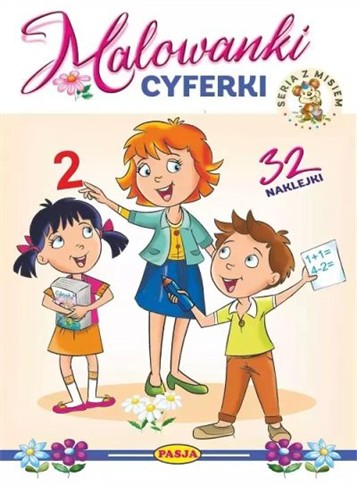CYFERKI. MALOWANKI. SERIA Z MISIEM