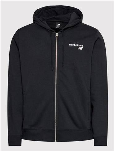 BLUZA MĘSKA Z KAPTUREM CZARNA ROZM. S