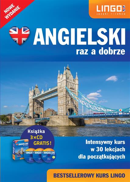 ANGIELSKI RAZ A DOBRZE. PAKIET DLA POCZĄTKUJĄCYCH