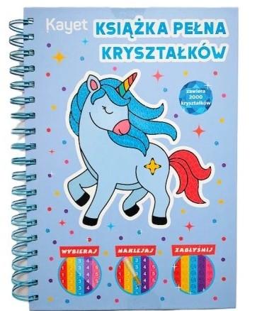 WYKLEJANKA DIAMENTOWA KOLOROWANKA KSIĄŻKA