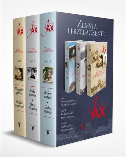 PAKIET: ZEMSTA I PRZEBACZENIE TOM 1-3