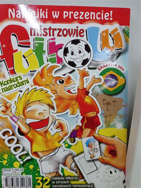 MISTRZOWIE FUTBOLU. + NAKLEJKI