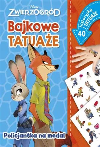 POLICJANTKA NA MEDAL. BAJKOWE TATUAŻE. DISNEY ZWIE