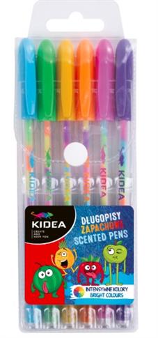 DERFORM DŁUGOPISY ŻELOWE PASTELOWE 6 SZT.