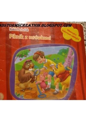 Naklejkowe szaleństwo nr 113. Kubuś Puchatek. Pikn
