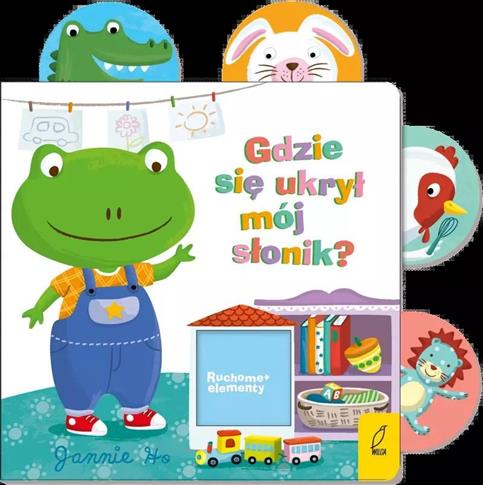 Gdzie się ukrył mój słonik? Ruchome elementy wyd.