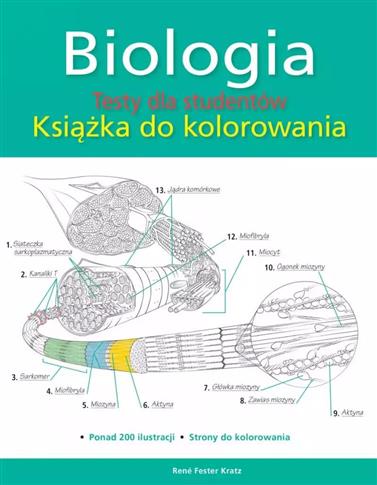 Biologia. Testy dla studentów. Książka do kolorowa