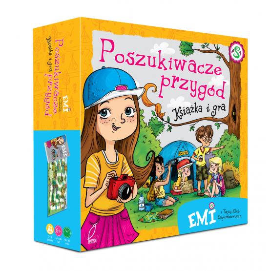 KSIĄŻKA I GRA POSZUKIWACZE PRZYGÓD
