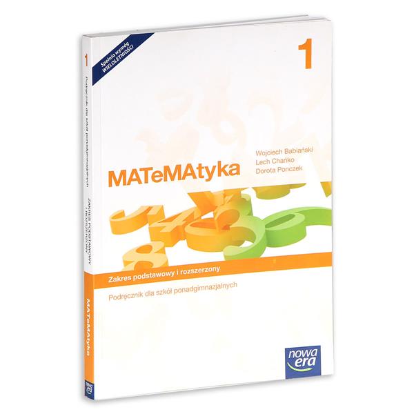 MATEMATYKA 1. PODRĘCZNIK DLA SZKÓŁ PONADGIMNAZJALN