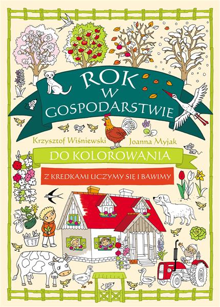 ROK W GOSPODARSTWIE DO KOLOROWANIA