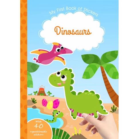 My First Book of Stickers: Dinosaurs
