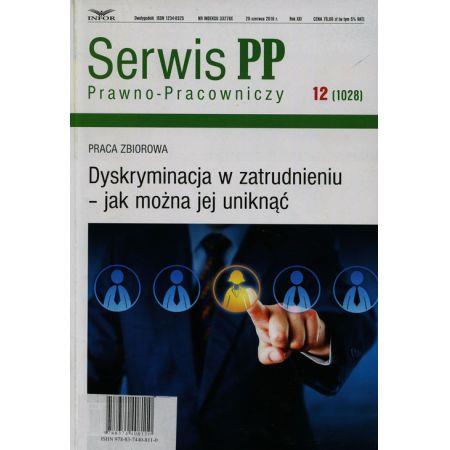 SERWIS PRAWNO-PRACOWNICZY 12 DYSKRYMINACJA W ...