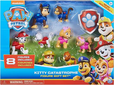 PAW PATROL / PSI PATROL Zestaw figurek 8szt 605852