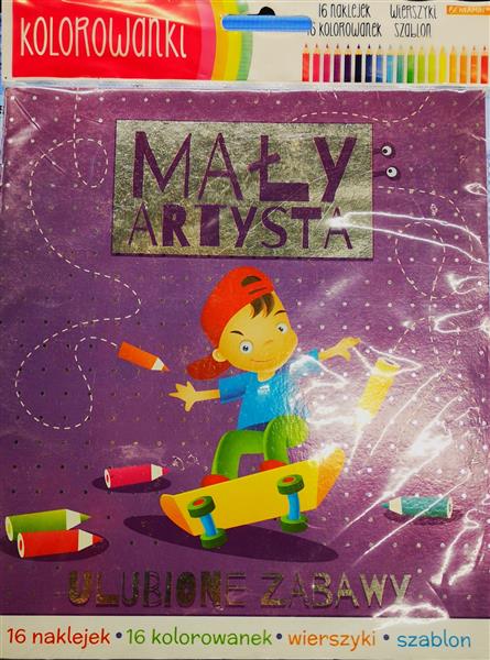 MAŁY ARTYSTA. KOLOROWANKI