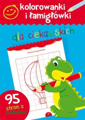 Kolorowanki i łamigłówki dla ciekawskich
