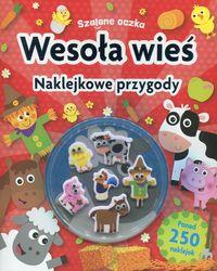 SZALONE OCZKA WESOŁA WIEŚ NAKLEJKOWE PRZYGODY